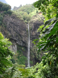 The waterfall of Fautaua