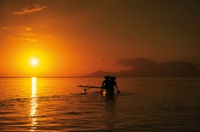 Polynesian sunset