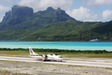 An ATR 72 of Air Tahiti airline