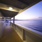 Deck of the cruise