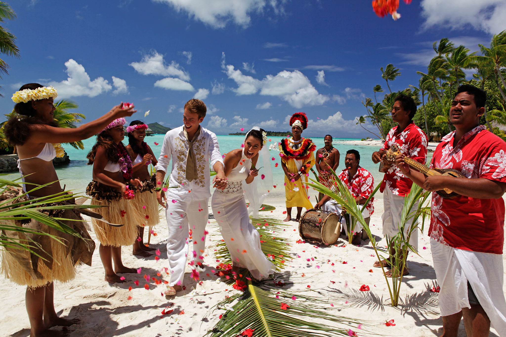 Wedding Ceremony in Bora Bora