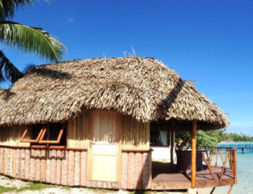 Hotel Le Mahana Huahine – New bungalow, “Traditional Fare”